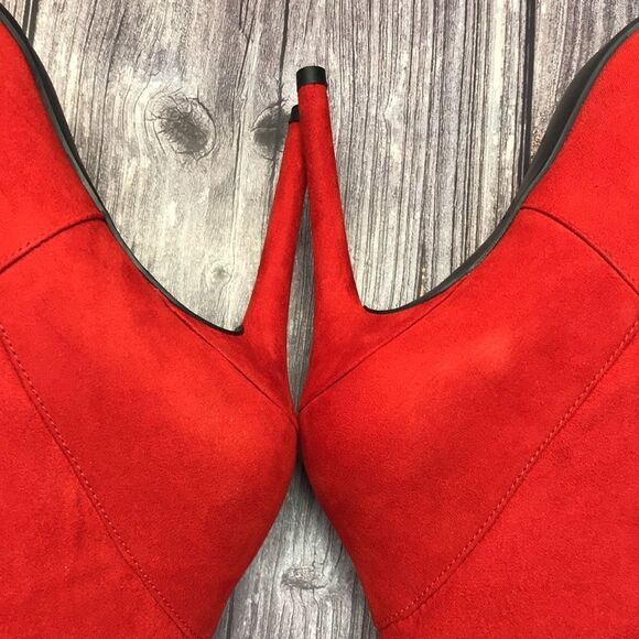JESSICA SIMPSON Lyndy Red Slouchy Boots 8M - Picture 12 of 15